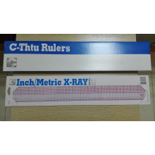 C-Thtu B-95 Inch / Metric X-ray Ruler
